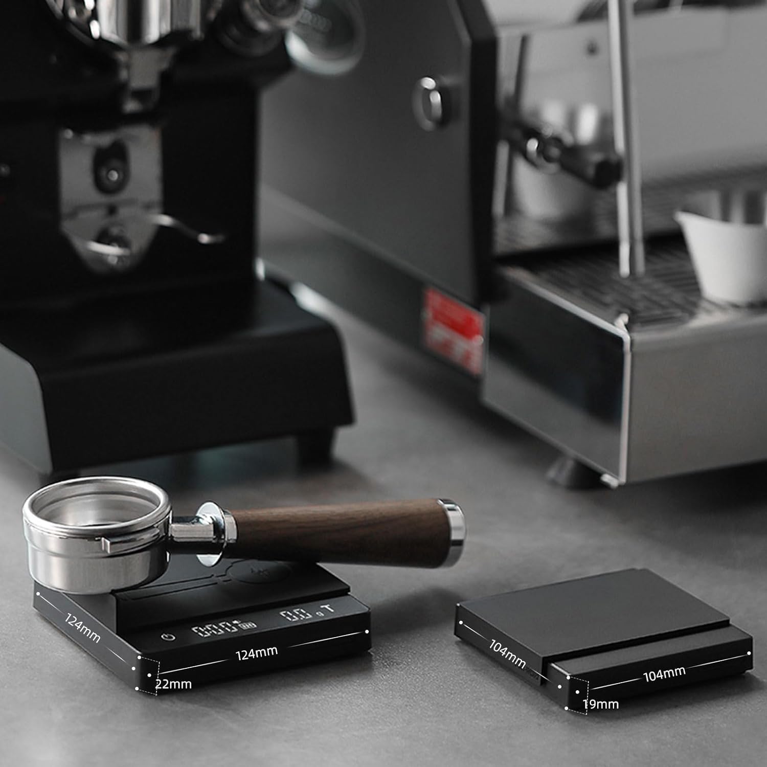 MHW-3BOMBER Cube 2.0 Coffee Scale with Timer